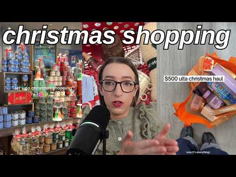 tiktok christmas shopping is a lot...