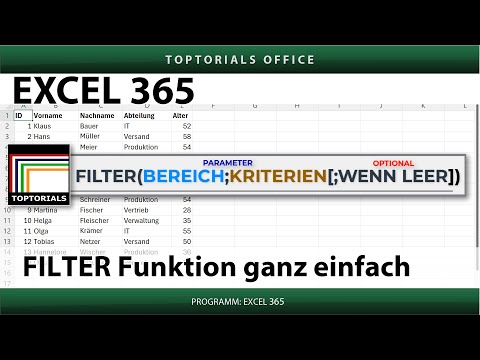 The FILTER function in Excel is very easy to use.