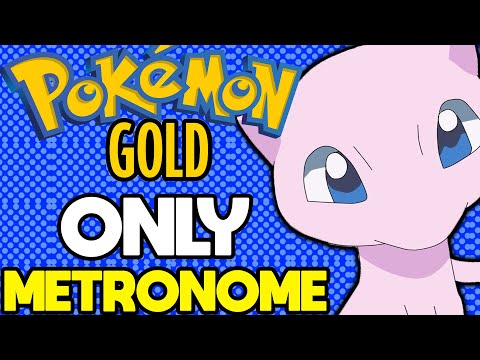 Is it Possible to Beat Pokemon Gold with Only Metronome?