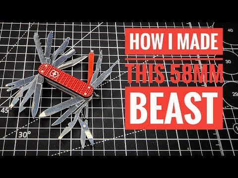 How I made this 58mm Victorinox Beast