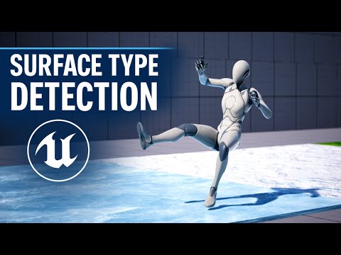 Detect Surface Types in Unreal Engine 5 — Slippery Ice, Snow, Grass & More! (Movement System)