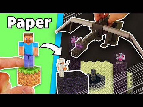 I Made Real Minecraft Blocks, Then BEAT The Game