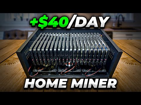 Making $40 A DAY With A Cellphone Crypto Home Miner