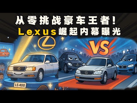 日本人造出的“奔驰杀手”？Lexus的崛起之路！