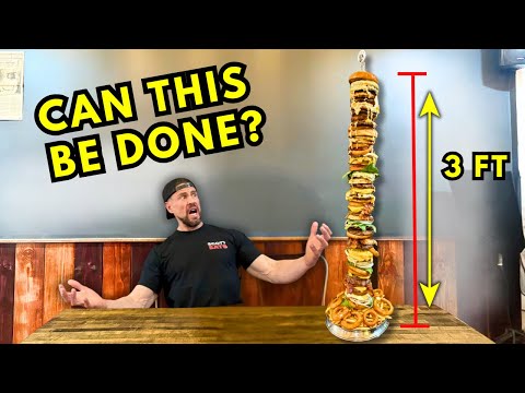TAKING ON CALIFORNIA’S LARGEST UNDEFEATED 3-FOOT BURGER CHALLENGE