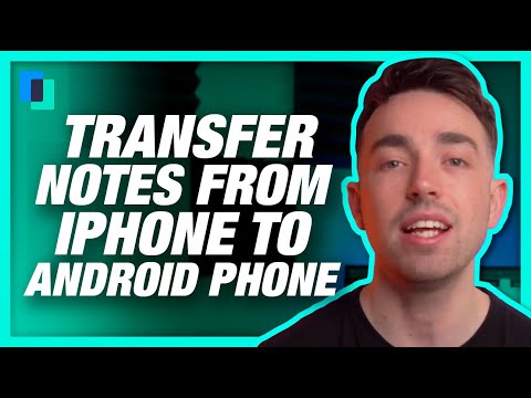 How to transfer notes from iPhone to Android phone (iPhone12 to Google Pixel phone)