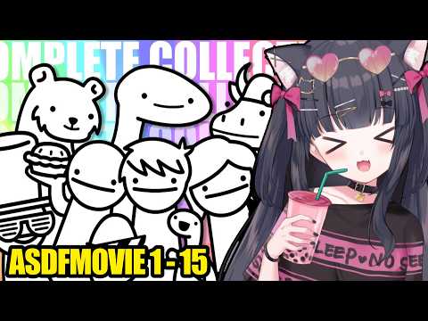 These Animations Are TOO FUNNY!! || asdfmovie 1-15 (Complete Collection)