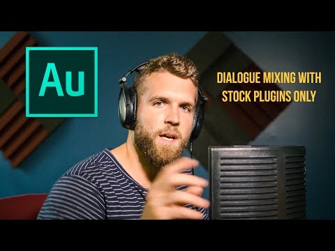 Mixing Dialogue in Adobe Audition with STOCK PLUGINS ONLY