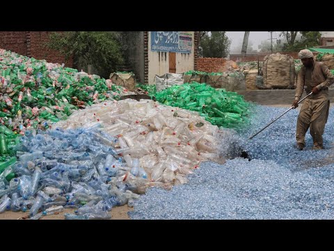How Millions Waste Plastic Bottles Convert Into Plastic Commode Chair Through Recycling