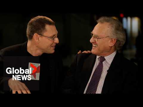 Late Canadian politician Stephen Lewis, son Avi talk historic Leap Manifesto in resurfaced interview