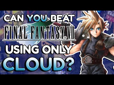 Can You Beat Final Fantasy 7 With ONLY CLOUD?