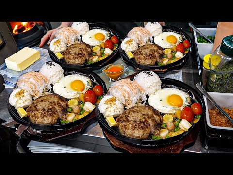 100kg Sold Every Day?! INSANELY JUICY Hamburger Steak TOP 4