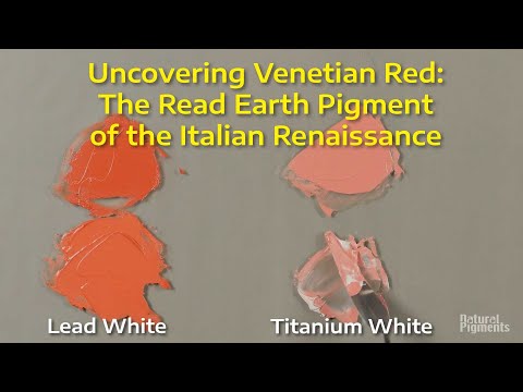Uncovering Venetian Red: The Pigment that Recalls the Italian Renaissance