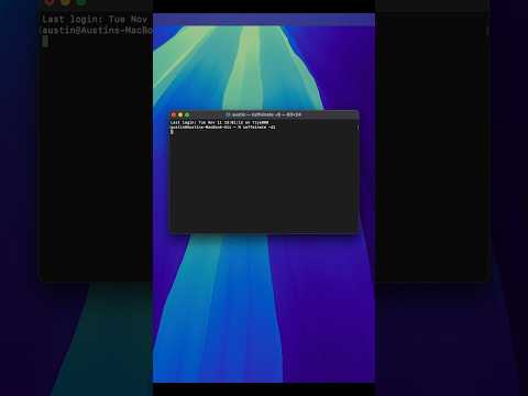 Keep your Mac's display from sleeping with a built-in command! #mactips  #macos