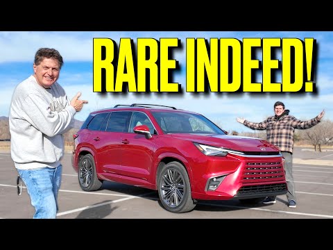 Here’s What Makes This 2026 Lexus TX 550h+ PHEV a Very Rare New Car Buy! 
