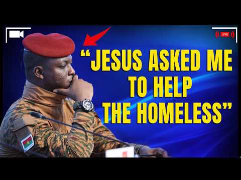 Jesus Asked Me to Help Homeless People and I Did This | Ibrahim Traoré Speech