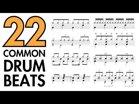 22 Common Drum Beats Every Drummer Should Know 🥁🎵