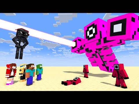 Wither Skeleton vs BOSS Pink Soldier - WHO IS THE STRONGEST? - Minecraft Animation