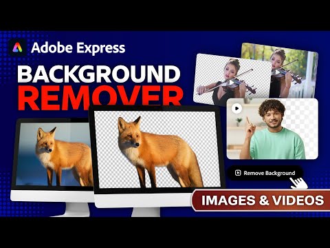 Remove Photo & Video Backgrounds FREE in Adobe Express!