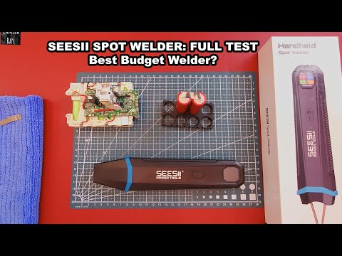 SEESII Battery Spot Welder Review and Full Performance Test