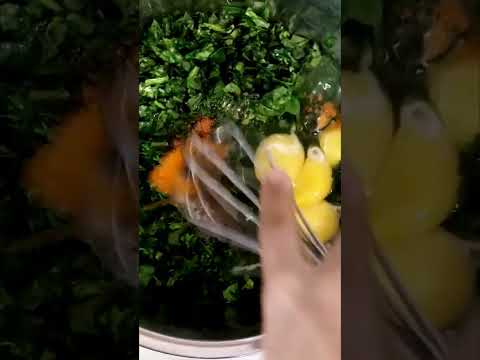 Spinach Frittata with 3 Ingredients! 🌿🍳