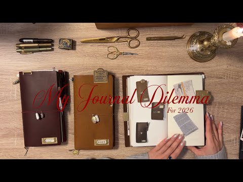 my journal plans for 2026 | 2025 reflections, what’s working, what’s not & my first hobonichi