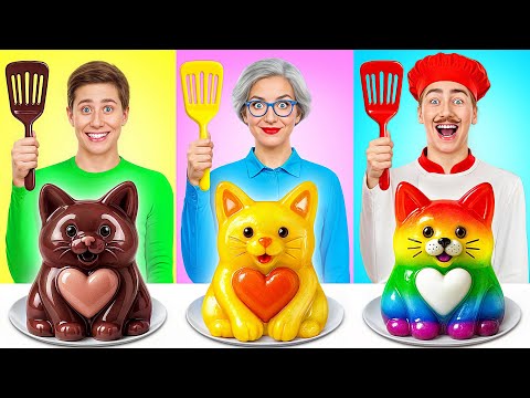 Me vs Grandma Cooking Challenge | Funny Cooking Tricks by Multi DO Smile