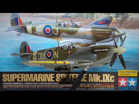 Spitfire IXc  1:32 Tamiya   Otto Smik   full build video