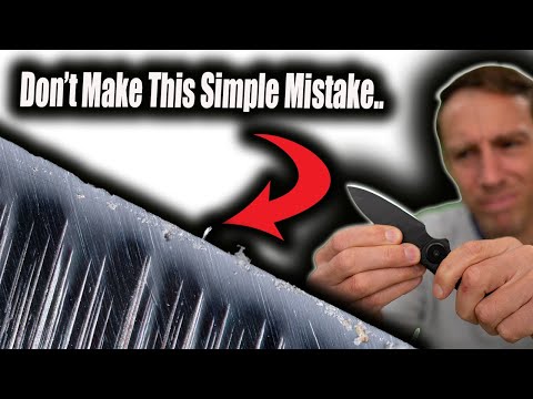 Don't Make This Simple Knife Sharpening Mistake..