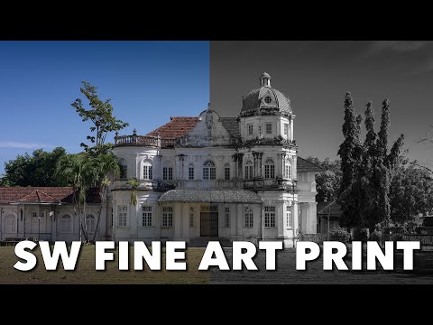 Fine Art Foto mit Passepartout bearbeiten