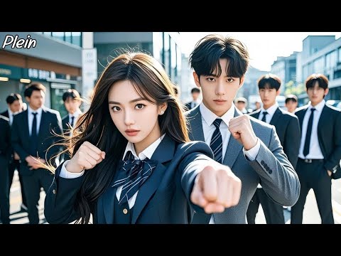 Le PDG est en danger; une fille aux superpouvoirs le sauve d’un coup de poing, il l’aime.