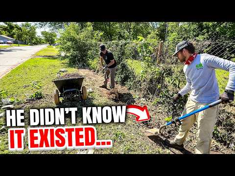 We Dug for HOURS and Removed over 4,000 POUNDS OF DIRT