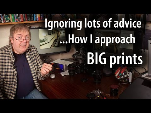 What really matters when you make bigger prints. Resolution, viewing distances and sharpness