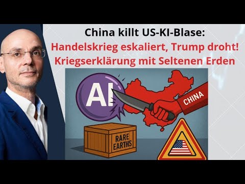 China killt US-KI-Blase: Handelskrieg eskaliert, Trump droht! Marktgeflüster