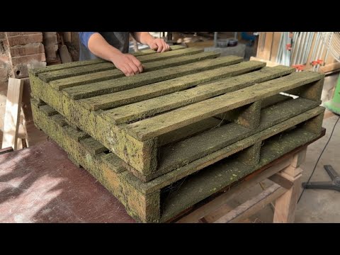 Don’t Throw Away Broken Pallets! Turn Them Into Valuable Furniture.