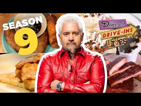 BINGE the Best of #DDD Season 9 with Guy Fieri 🔥 | Diners, Drive-Ins and Dives | Food Network