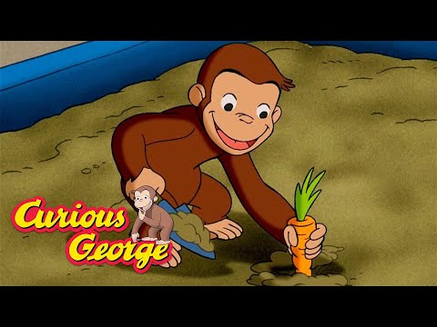 The Disappearing Vegetables! 🐵 Curious George  🐵 Kids Cartoon 🐵 Kids Movies