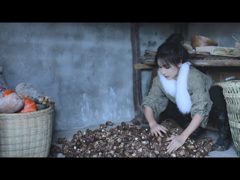 The life of taro…and pepper is today’s treat .丨Liziqi Channel