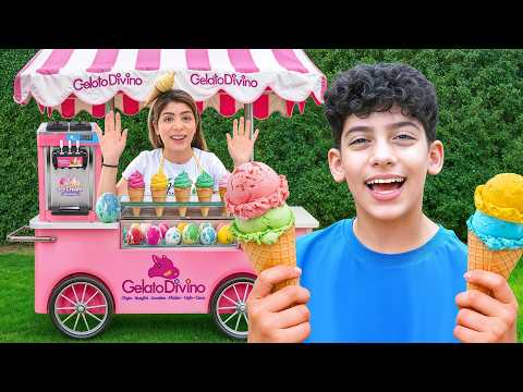 Jason's Ice Cream Truck Adventure with Friends
