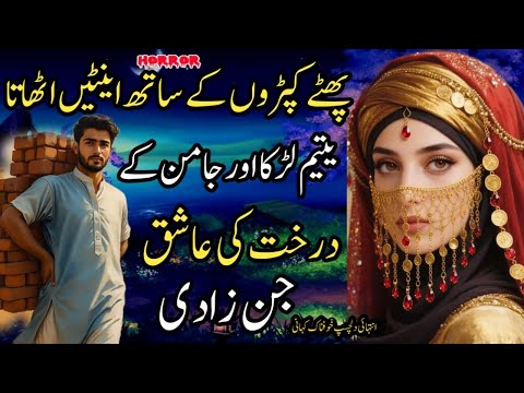 Phattay Kapron Wala Yateem Larka Aur Jaaman Ke Darakht Ki Aashiq Jinn Zaadi | Real Urdu Horror Story