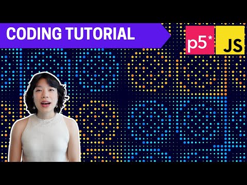 p5.js Coding Tutorial | DESSINS Géométriques