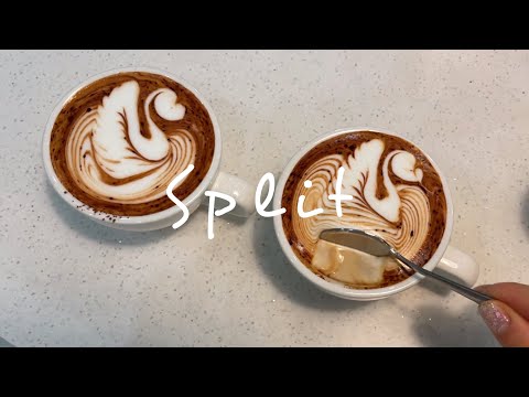 BARISTAJOY ☕️ How to split milk for two cups of coffee at a time
