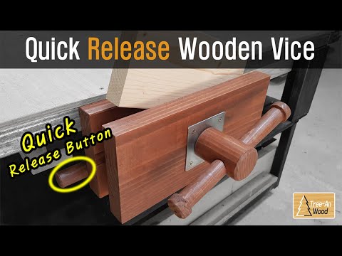 Quick Release Wooden Vice // 퀵 릴리즈 기능을 가진 우드바이스
