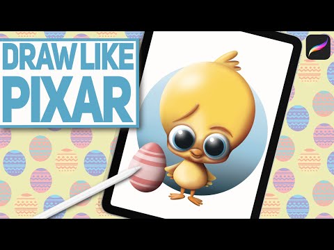 Pixar Style Drawing w/ Procreate: Let's Draw a Chick!