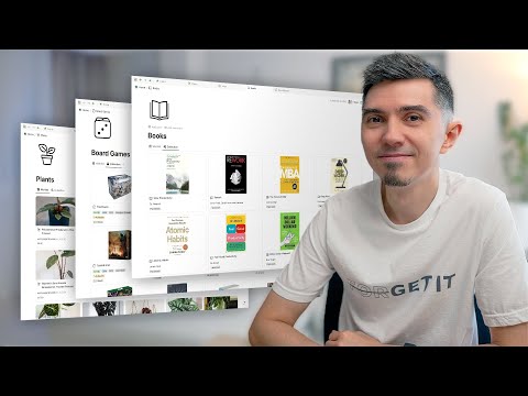 How I Organise Books, Plants, Lego, and Board Games in Notion