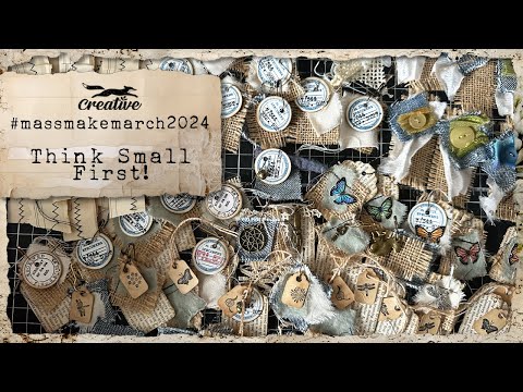 From Scraps to Fabulous: Think Small First! #massmakemarch2024
