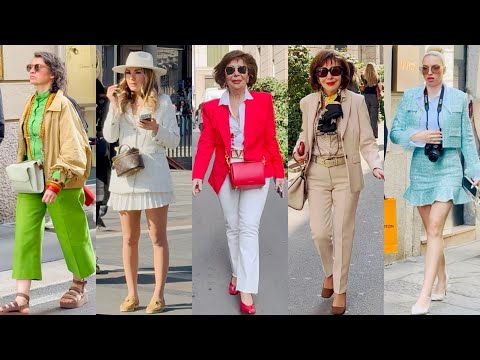 Spring 2025 Milan Fashion | Luxury Street Style & Top Designer Trends ๐๐ผ๐ธ๐น๐ท