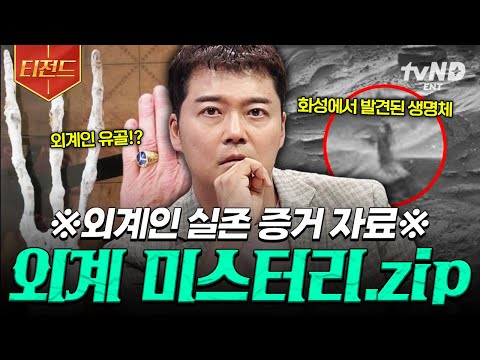[#프리한19] 외계인은 실존하는 걸까?👽 지구 곳곳에서 발견된 정체불명의 존재들.zip | #티전드