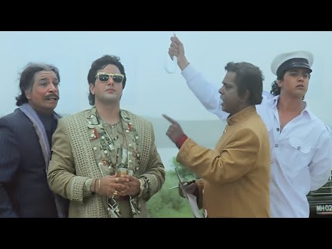 रेलवे प्लेटफार्म बना नहीं की लोग कुली बनने आ गये😂 Coolie No.1- Govinda और Kader Khan का Comedy Scene