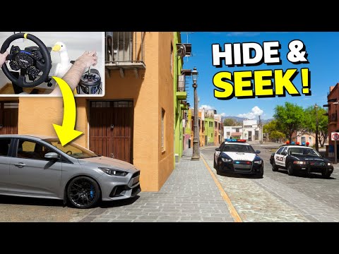 Hiding from cops in Forza...